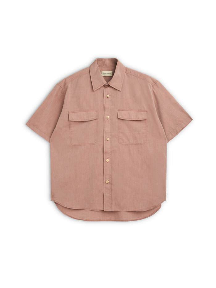 Penryn Short Sleeve Shirt (Loose Fit) Arden Pink