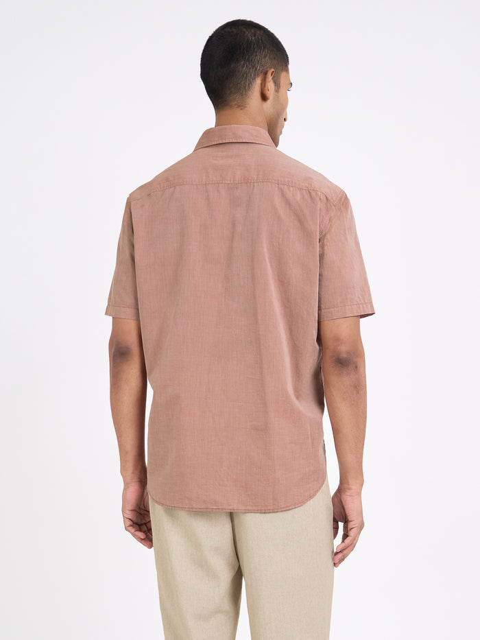 Penryn Short Sleeve Shirt (Loose Fit) Arden Pink