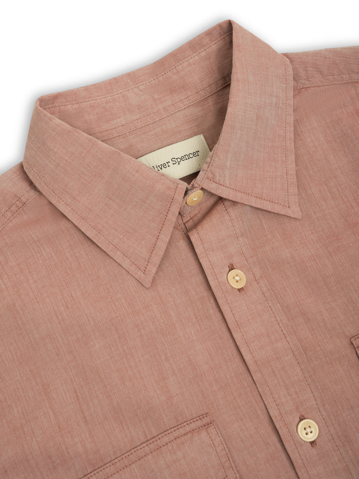 Penryn Short Sleeve Shirt (Loose Fit) Arden Pink