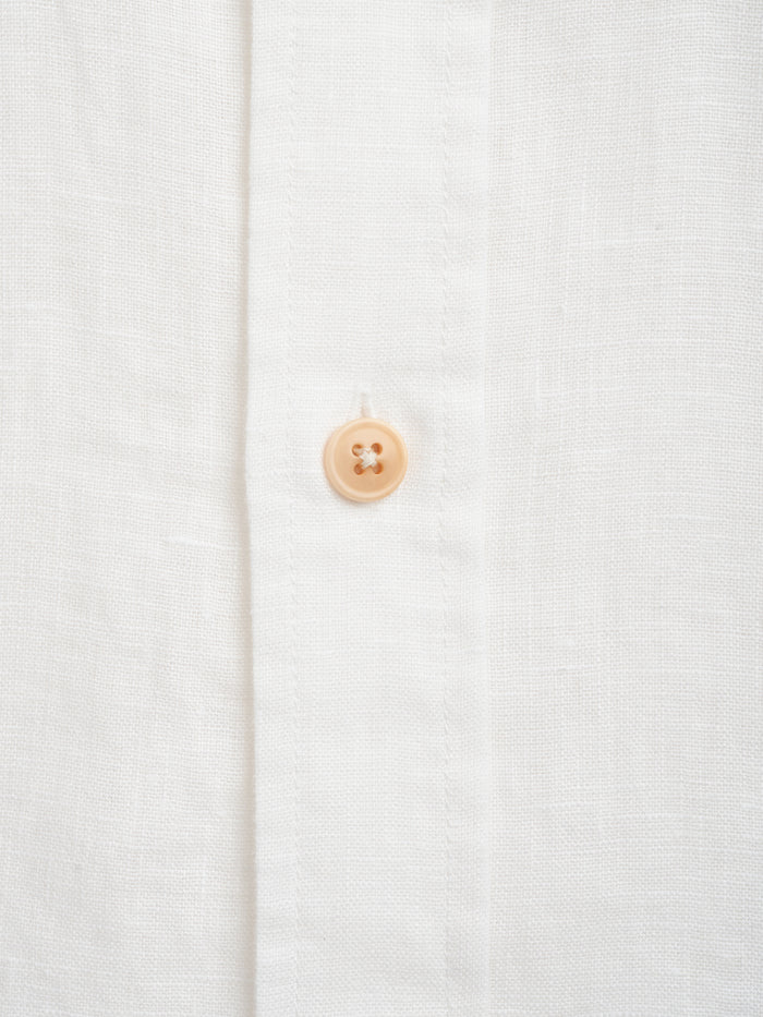 Penryn Short Sleeve Shirt (Loose Fit) Perkins White