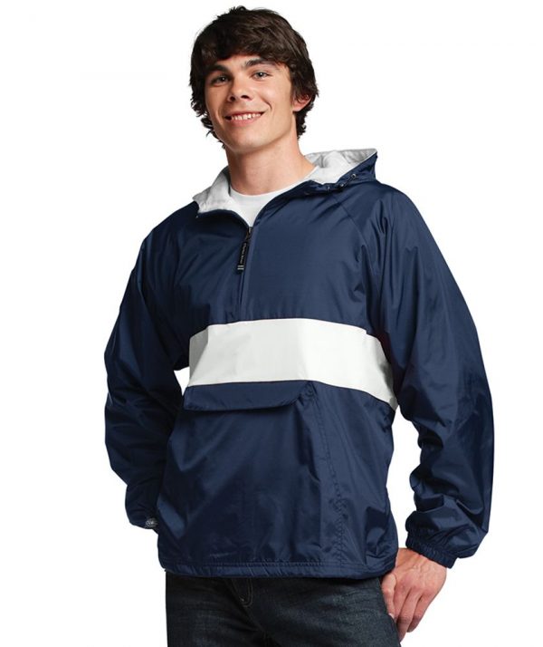 Phi Kappa Sigma Rugby Striped Lined Windbreaker