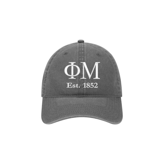 Phi Mu Beach Washed Hat