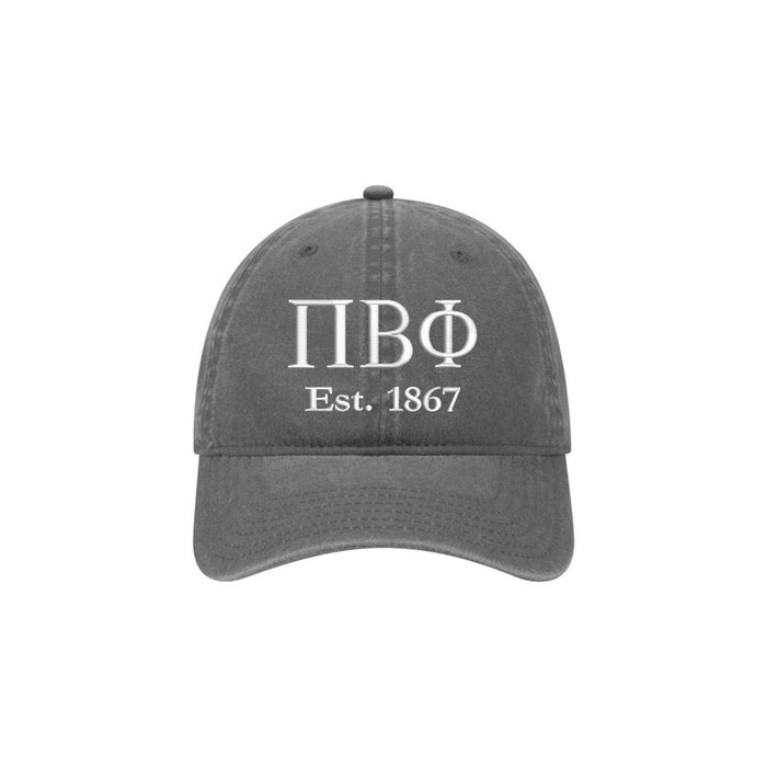 Pi Beta Phi Beach Washed Hat