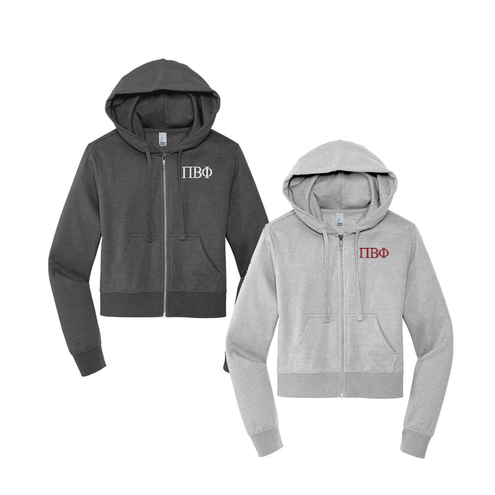 Pi Beta Phi Zip Up Hoodie
