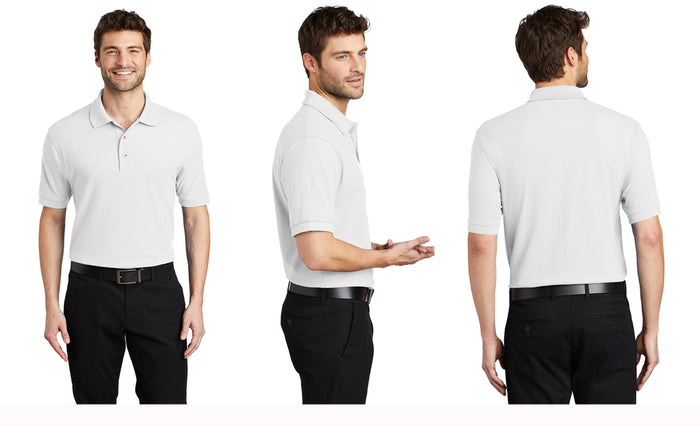 Pi Kappa Alpha Cotton Pique Polo - PKA Monogram