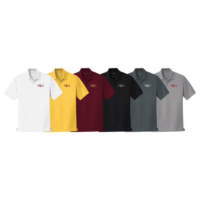 Pi Kappa Alpha Performance Polo - PKA Monogram