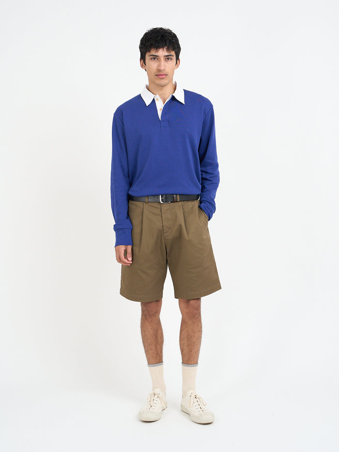 Pleated Shorts Tomlin Beige