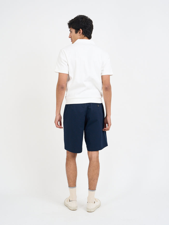 Pleated Shorts Tomlin Navy