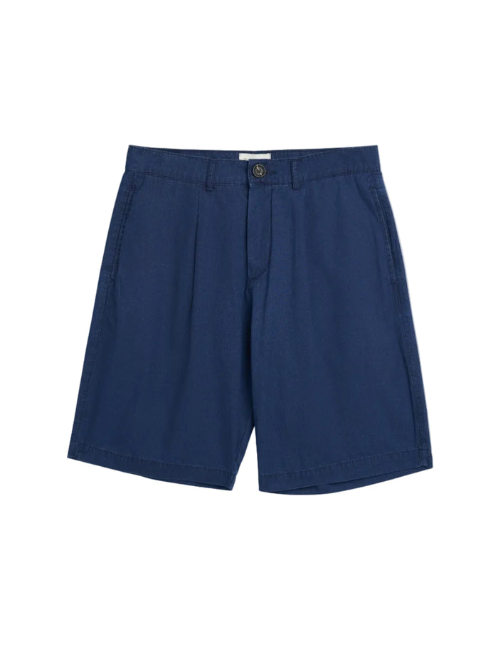 Pleated Shorts Wylie Indigo Rinse