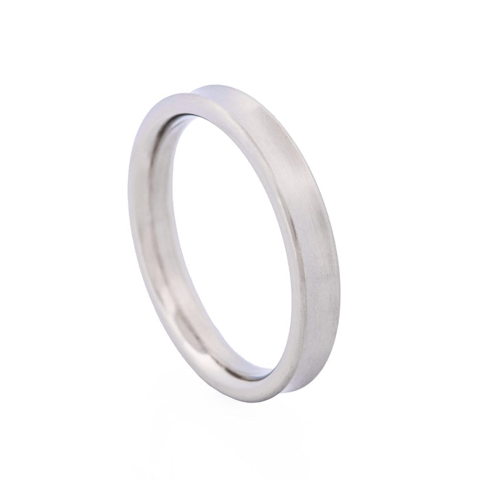 Polished Thin Stainless Steel Ring