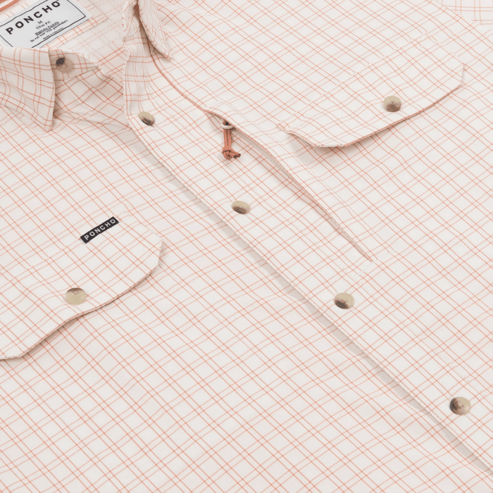 Poncho The Roux Poncho Men's Long Sleeve Button Down Shirts Rivers and Glen Trading Co