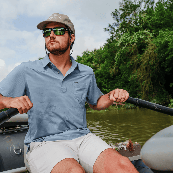 Poncho The Wide Open Poncho Men's Polo Rivers and Glen Trading Co