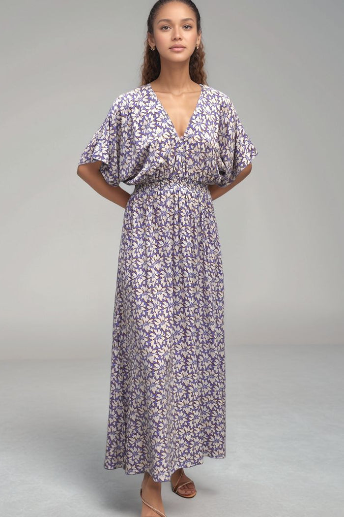 Poppy Maxi Dress - Bloomcrest Lavender