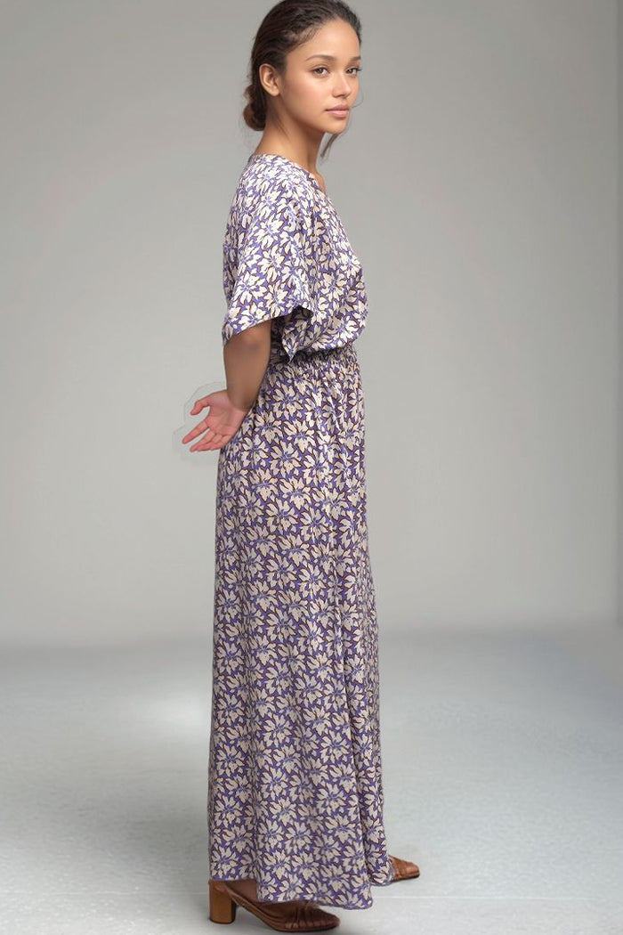 Poppy Maxi Dress - Bloomcrest Lavender