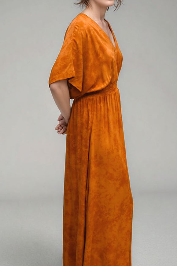 Poppy Maxi Dress - Hazy Nugget