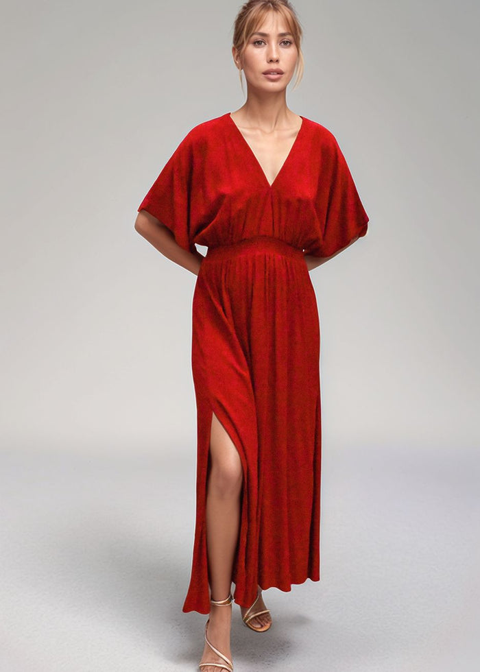 Poppy Maxi Dress - Ruby