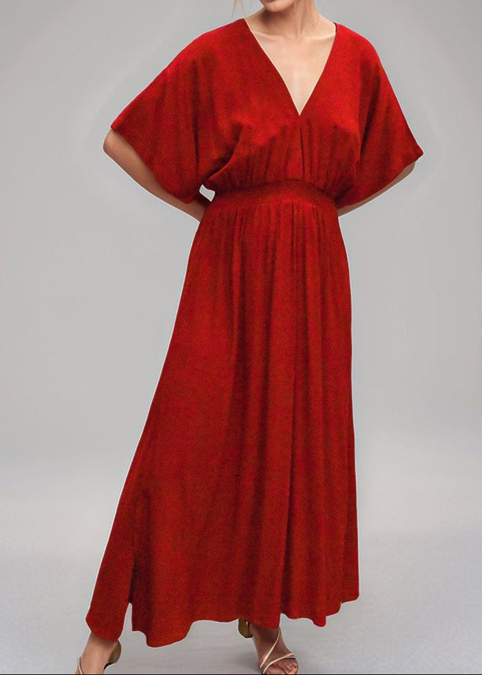 Poppy Maxi Dress - Ruby