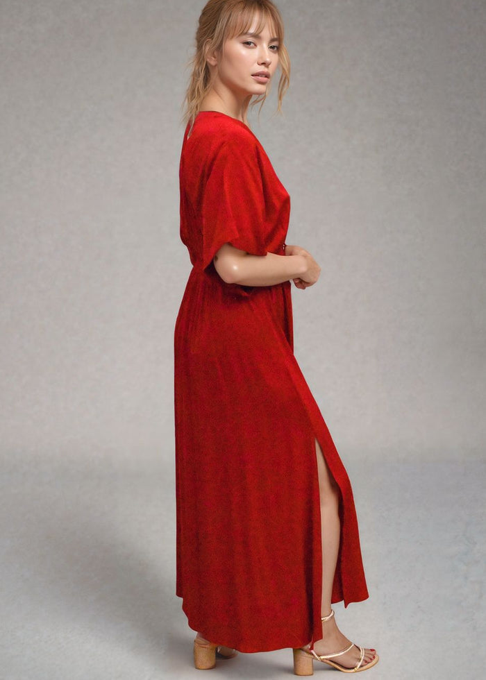 Poppy Maxi Dress - Ruby