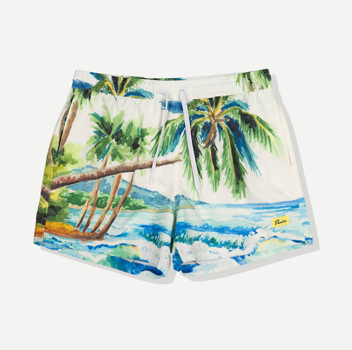 Postcard Swim Short