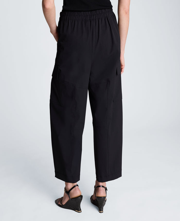 Pull On Barrel Leg Pant with Cargo Pockets