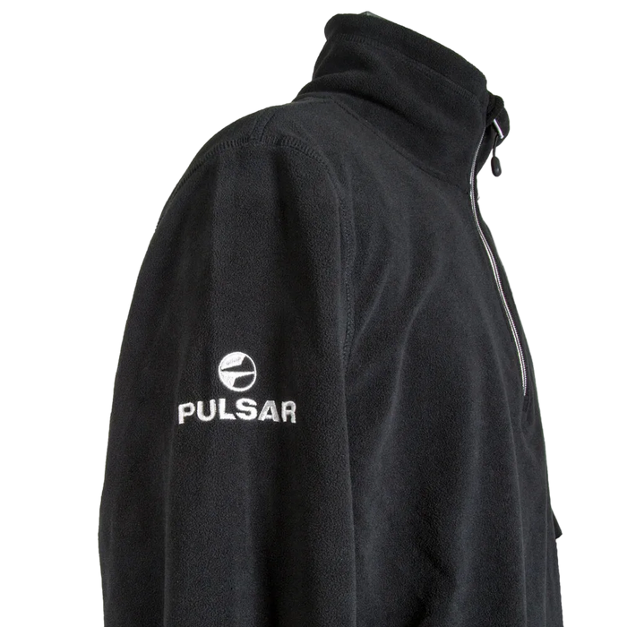 Pulsar Black 1/4 Zip Pullover