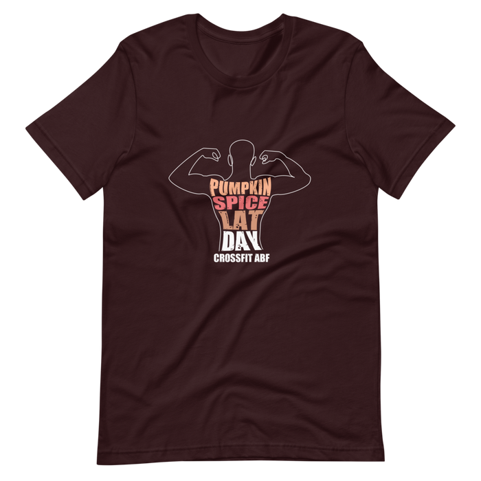 Pumpkin Spice Lat Day (White) - Short-Sleeve Unisex T-Shirt
