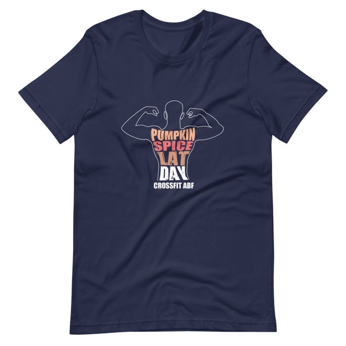 Pumpkin Spice Lat Day (White) - Short-Sleeve Unisex T-Shirt