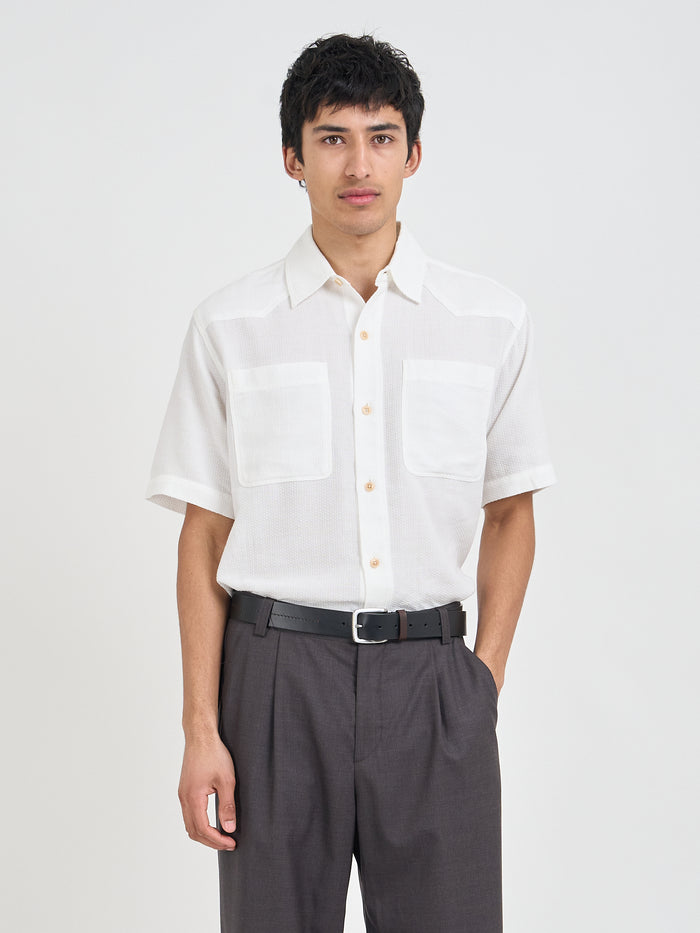 Quito Short Sleeve Shirt Bennett White