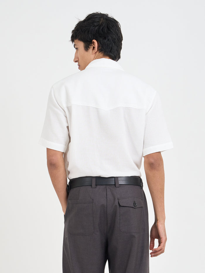 Quito Short Sleeve Shirt Bennett White