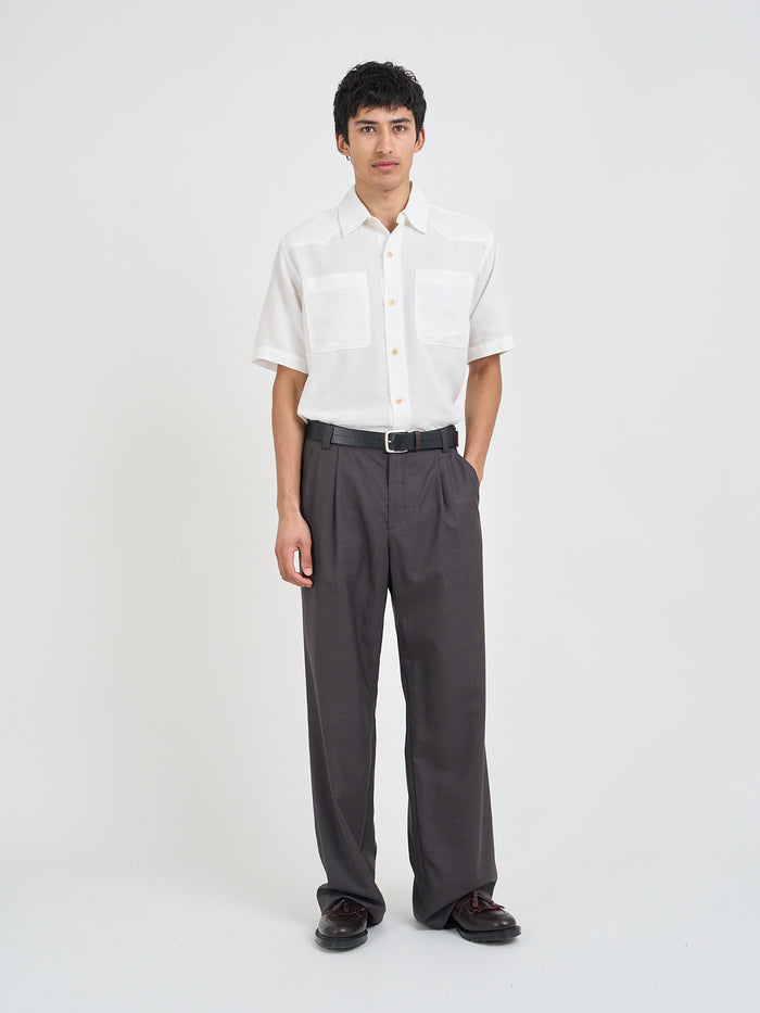 Quito Short Sleeve Shirt Bennett White