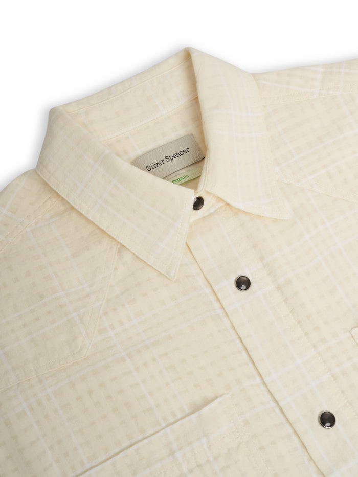 Quito Short Sleeve Shirt Connell Cream