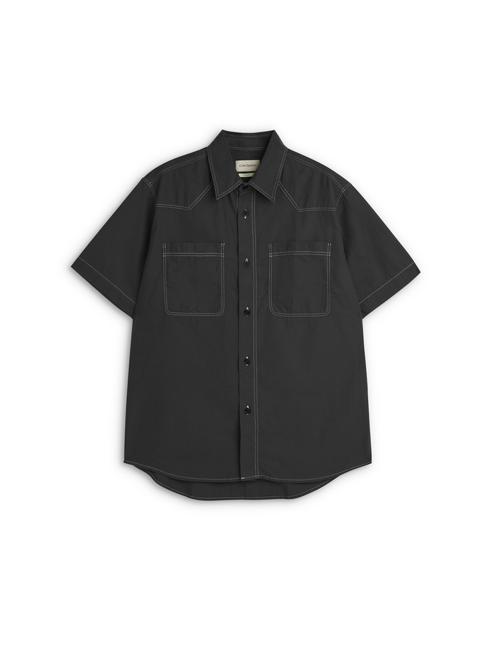 Quito Short Sleeve Shirt Donelly Charcoal