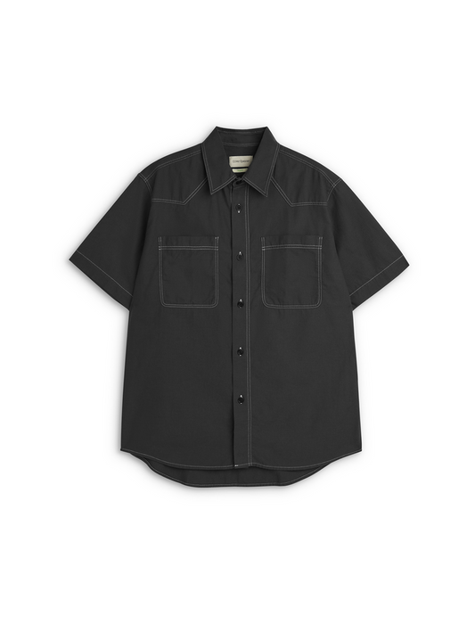 Quito Short Sleeve Shirt Donelly Charcoal