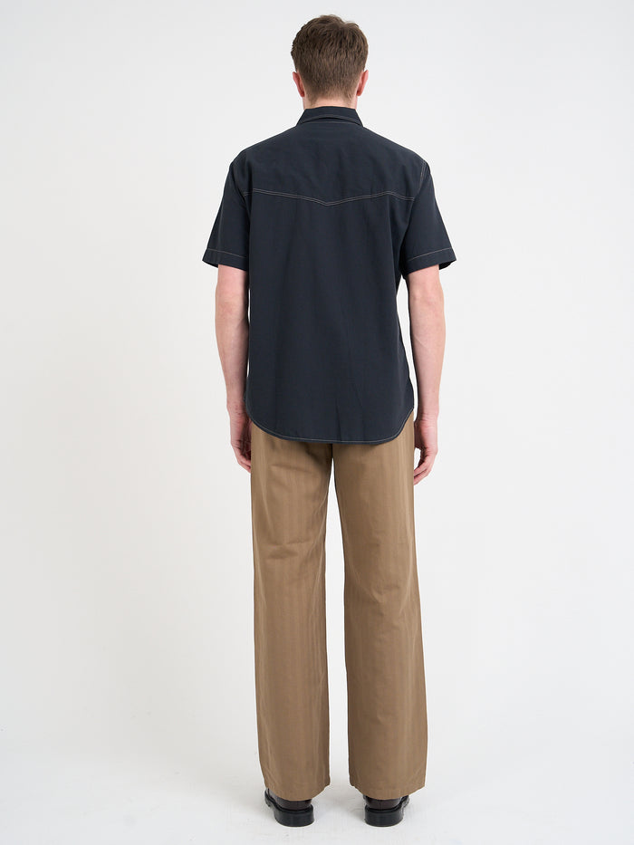 Quito Short Sleeve Shirt Donelly Charcoal