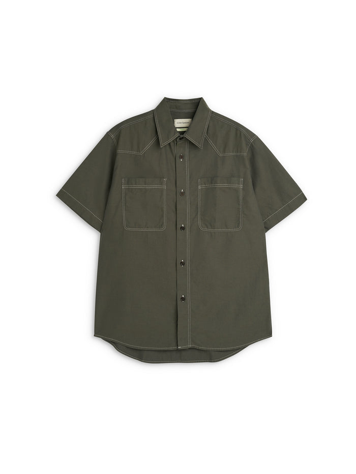 Quito Short Sleeve Shirt Donelly Green
