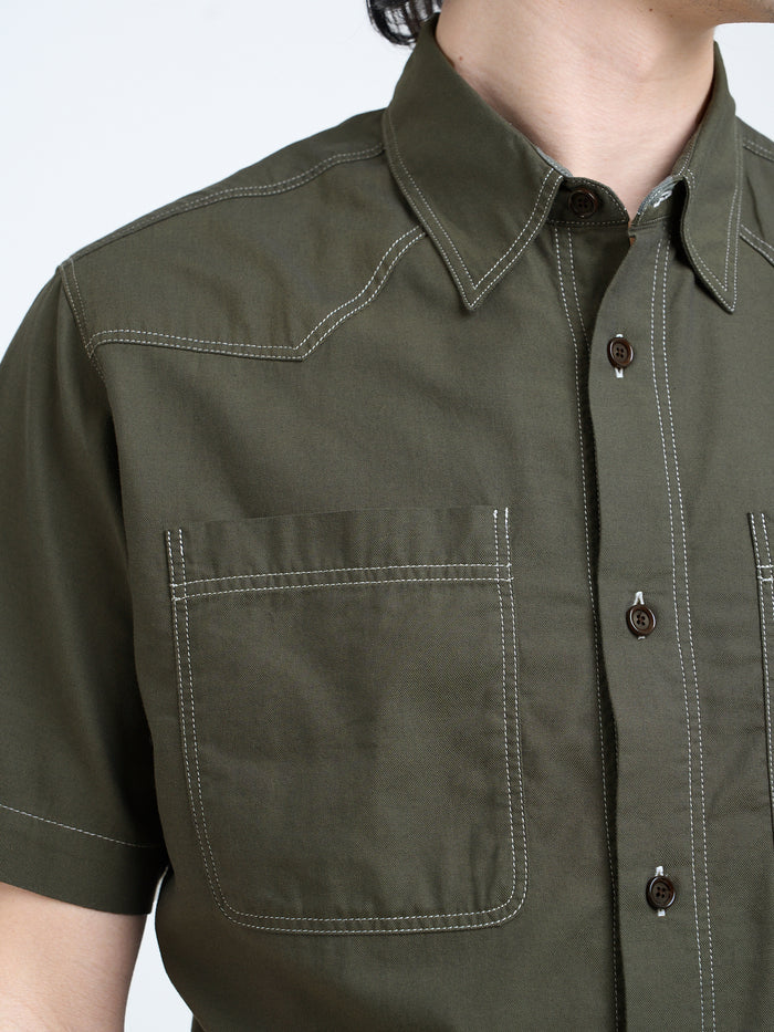 Quito Short Sleeve Shirt Donelly Green