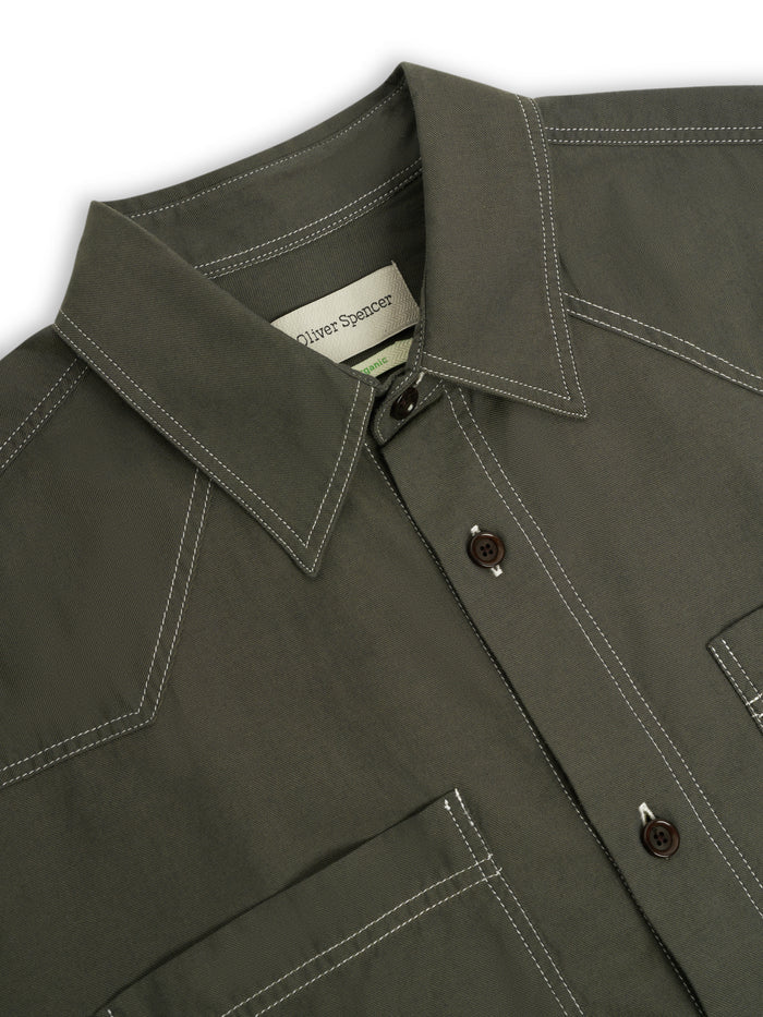 Quito Short Sleeve Shirt Donelly Green