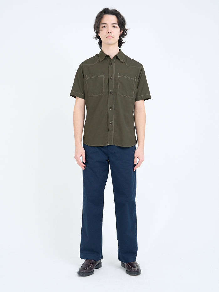 Quito Short Sleeve Shirt Donelly Green