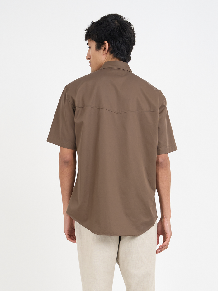 Quito Short Sleeve Shirt Gilman Beige