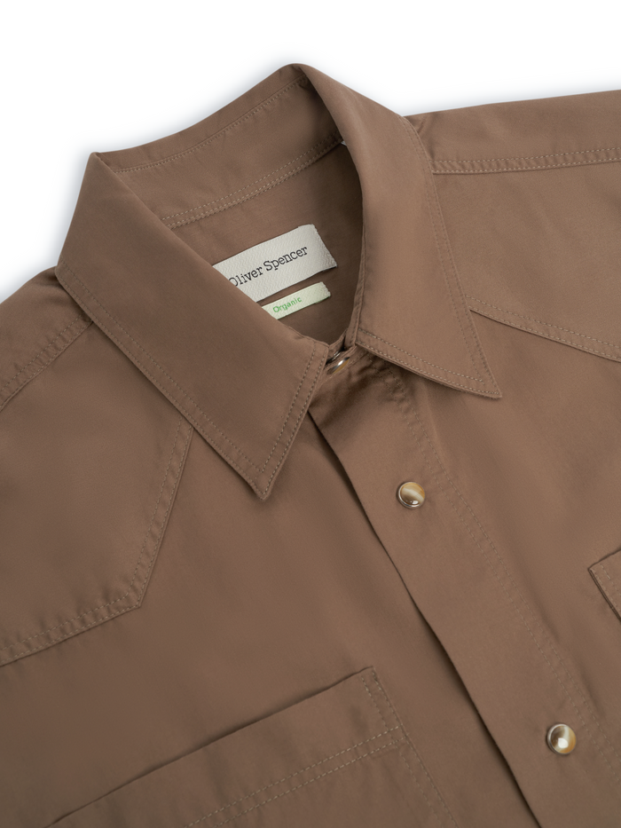 Quito Short Sleeve Shirt Gilman Beige