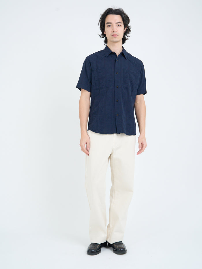 Quito Short Sleeve Shirt Phaidon Navy