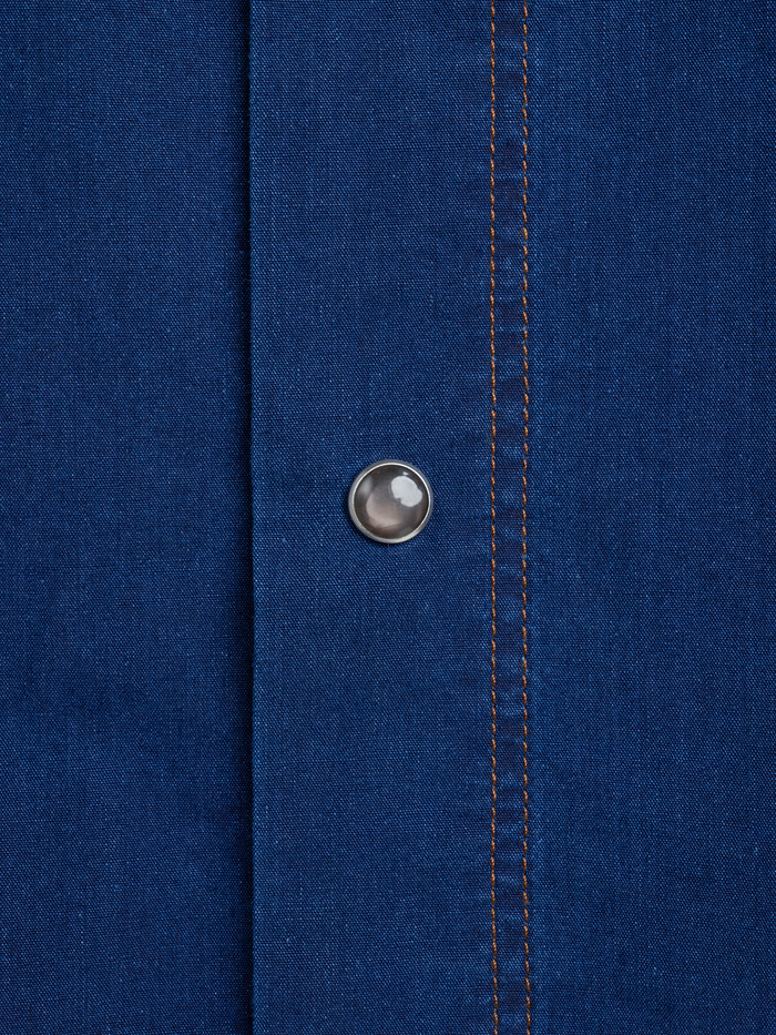Quito Short Sleeve Shirt Wylie Indigo Rinse