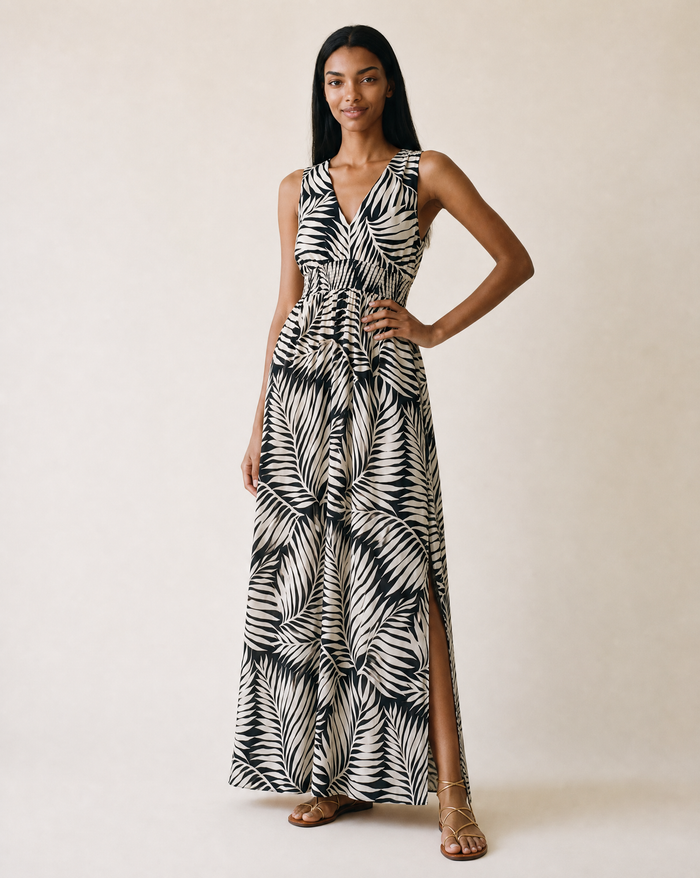 Rayna Maxi Dress - Drift Black