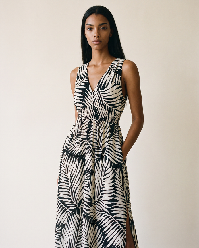 Rayna Maxi Dress - Drift Black