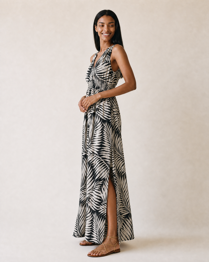 Rayna Maxi Dress - Drift Black