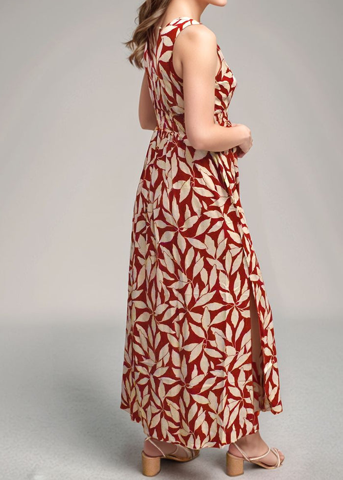 Rayna Maxi Dress - Laleen Red