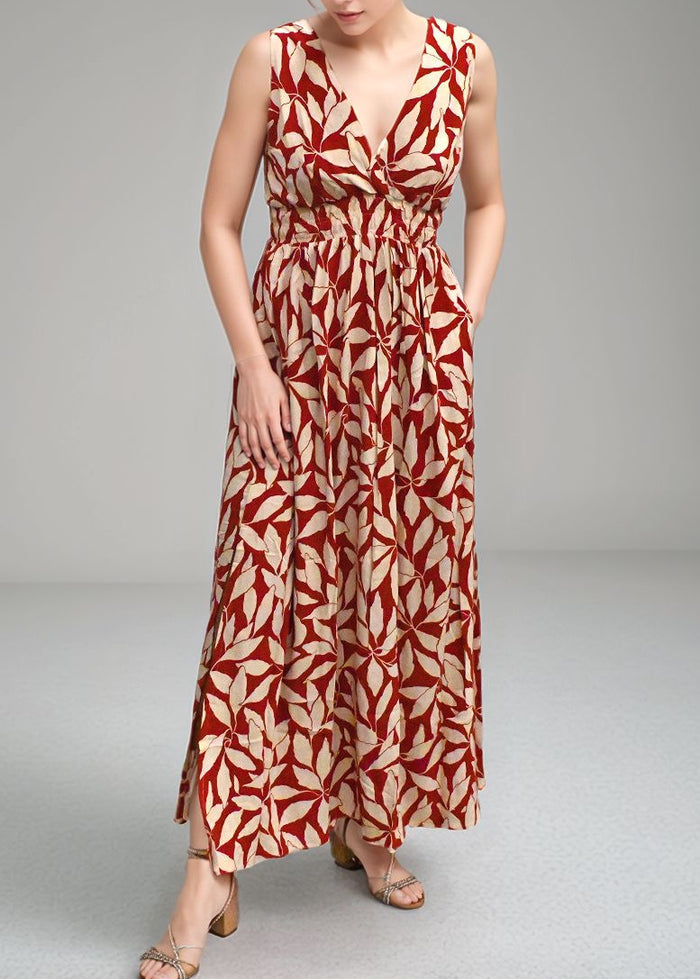 Rayna Maxi Dress - Laleen Red