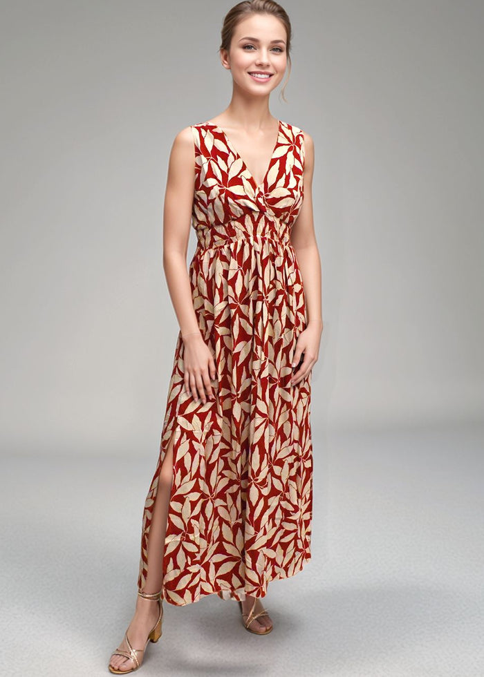 Rayna Maxi Dress - Laleen Red