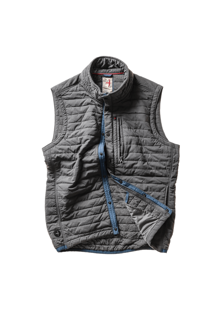 Relwen Windzip Vest Relwen Charcoal / XL Men's Vests Rivers and Glen Trading Co