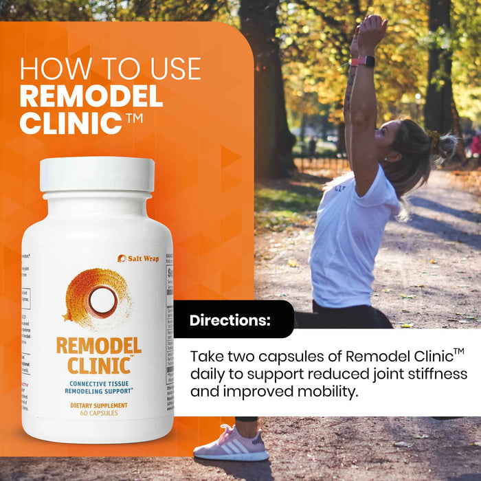 Vitamins & Supplements REMODEL CLINIC - Connective Tissue Remodeling Support SaltWrap